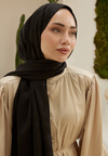 Wove Desen Şal Siyah