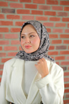 Yonca Soft Eşarp Gri