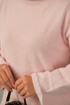 Yumoş Triko Tunik Pembe