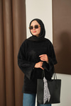 Yumoş Triko Tunik Siyah