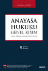 Anayasa Hukuku Genel Kısım  kitap kapağı