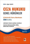 Ceza Hukuku Genel Hükümler 470 Soru Çözümlü Soru Bankası - Hukuk Mesleklerine Giriş Sınavına Hazırlık  kitap kapağı