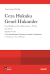 Ceza Hukuku Genel Hükümler  kitap kapağı