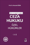 Ceza Hukuku Özel Hükümler Cilt I  kitap kapağı