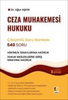 Ceza Muhakemesi Hukuku 520 Soru Çözümlü Soru Bankası - Hukuk Mesleklerine Giriş Sınavına Hazırlık  kitap kapağı