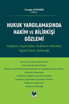 Hukuk Yargılamasında Hakim ve Bilirkişi Gözlemi  kitap kapağı