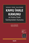 Kamu İhale Kanunu ve Kamu İhaleleri Sözleşmeleri Kanunu