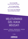 Milletlerarası Özel Hukuk Mevzuatı  kitap kapağı