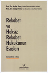 Rekabet ve Haksız Rekabet Hukukunun Esasları  kitap kapağı