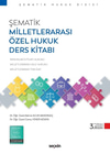 Şematik Milletlerarası Özel Hukuk Ders Kitabı  kitap kapağı