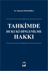 Tahkimde Hukuki Dinlenilme Hakkı  kitap kapağı