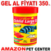 AHM Cichlid Large XL Chips 1 LT Akvaryum Balık Yemi Gel Al 21924002 Amazon Pet Center