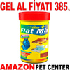 AHM Flat Mix Menu Balık Yemi 1 LT 21932007 Amazon Pet Center