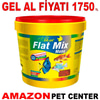 AHM Flat Mix Menu Ufak Taneli Granül Akvaryum Balık Yemi Kova 3 Kg Gel Al 18033007 Amazon Pet Center