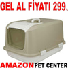 Amazon Kapalı Kedi Tuvaleti Bej S 21214004 Amazon Pet Center