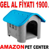 Amazon Petjoy Plastik Köpek Kulübesi Mavi Gel Al 35000723 Amazon Pet Center