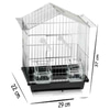 Bilgin Kuş Kafesi Çatılı 200 Krom 32135725 Amazon Pet Center