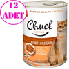 Chuck Kedi Konservesi Av Hayvanlı 415 Gr 12 AD 18899009 Amazon Pet Center