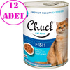Chuck Kedi Konservesi Balıklı 415 Gr 12 AD 18903003 Amazon Pet Center
