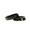 Doggie Comfort Yumuşak Dokulu Rivetli Köpek Boyun Tasması SBT-2511 Siyah