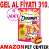 Dreamies Kedi Ödül Mix Sığır Etli Ve Peynirli 60 gr 6 AD Gel Al 19906003 Amazon Pet Center