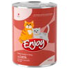 Enjoy Kuzu Etli Kedi Konservesi Sos İçinde Et Parçacıklı 400 Gr 8698995037747 Amazon Pet Center