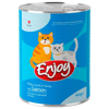 Enjoy Somonlu Kedi Konservesi Sos İçinde Et Parçacıklı 400 Gr 8698995037754 Amazon Pet Center