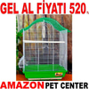 Euro Gold Muhabbet Kuşu Kafesi Renkli 1218A 18248005 Amazon Pet Center