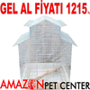 Euro Gold Papağan Kafesi Çin Çatılı BEYAZ 18239003 Amazon Pet Center