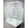 Euro Gold Papağan Kafesi Oval Çatılı Beyaz 32137101 Amazon Pet Center
