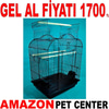 Euro Gold Papağan Kafesi Oval Çatılı Siyah Gel Al 18242003 Amazon Pet Center