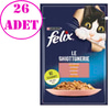 Felix Somonlu Yaş Kedi Maması 85 Gr 26 AD 32131284 Amazon Pet Center