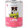 King Kuzu Etli Köpek Konservesi Sos İçerisinde Et Parçacıklı 400 Gr 8698995037662 Amazon Pet Center