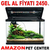Makro Bombeli İthal Akvaryum Seti Siyah 28,9 Cm 19 x 29 Cm Gel Al 35014867 Amazon Pet Center