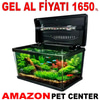 Makro Bombeli İthal Akvaryum Seti Siyah 23,8 Cm 16,1 x 26,5 Cm Gel Al 35014829 Amazon Pet Center