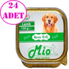 Mio Köpek Konservesi Kuzu Etli Püre 150 Gr 24 AD 32115550 Amazon Pet Center
