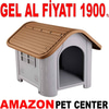 Petjoy Plastik Köpek Kulübesi Açık Kahverengi Gel Al 35013129 Amazon Pet Center