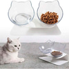 Plastik Şeffaf Kaseli Standlı Mama Ve Su Kabı 19300009 Amazon Pet Center