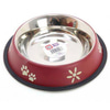 Playfull Pati ve Çiçek Desenli Çelik Mama ve Su Kabı 8 Oz PFMK-4090 8683497040906 Amazon Pet Center