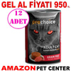 Pro Choice Sığır Etli Tahılsız Pate Yetişkin Kedi Konservesi 400 Gr 12 AD Gel Al 18913002 Amazon Pet Center