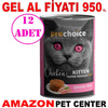 ProChoice Kitten Tavuklu Yavru Kedi Konservesi Pate 400 Gr 12 AD Gel Al 18910001 Amazon Pet Center