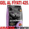 Prochoice Pro 38 Kuzulu ve Pirinçli Yavru Kedi Maması 2 kg 18678000 Amazon Pet Center