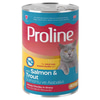 Proline Kedi Konserve Maması Somonlu ve Alabalıklı 400 Gr 8698995032018 Amazon Pet Center