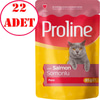 Proline Pate Somonlu Kedi Pouch Yaş Mama 85 Gr 22 AD 35006589 Amazon Pet Center