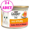 Proplan Gourmet Kıyılmış Ördekli Havuçlu Kedi Konservesi 85 gr 24 Ad 32120783 Gourmet Yetişkin Kedi Konserve Mamaları Amazon Pet Center