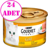 Proplan Gourmet Kıyılmış Tavuklu Kedi Konservesi 85 Gr 24 Ad 32120721 Gourmet Yetişkin Kedi Konserve Mamaları Amazon Pet Center