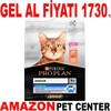 Proplan Senior Somonlu Yaşlı Kedi Maması 3 Kg Gel Al 21991004 Amazon Pet Center