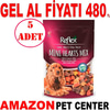 Reflex Karışık Renkli Mini Kalpli Yumuşak Köpek Ödülü 150 Gr 5 Adet 35005636 Amazon Pet Center