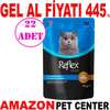 Reflex Plus Jöle İçinde Ton Balıklı ve Alabalıklı Kedi Konservesi 85 Gr 22 AD Gel Al 21237003 Amazon Pet Center