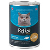 Reflex Plus Kedi Konservesi Parça Etli Alabalıklı ve Ton Balıklı 400 Gr 8698995032582 Amazon Pet Center